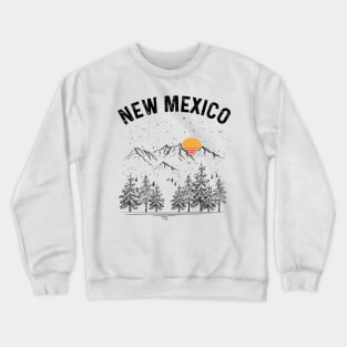 New Mexico State Vintage Retro Crewneck Sweatshirt